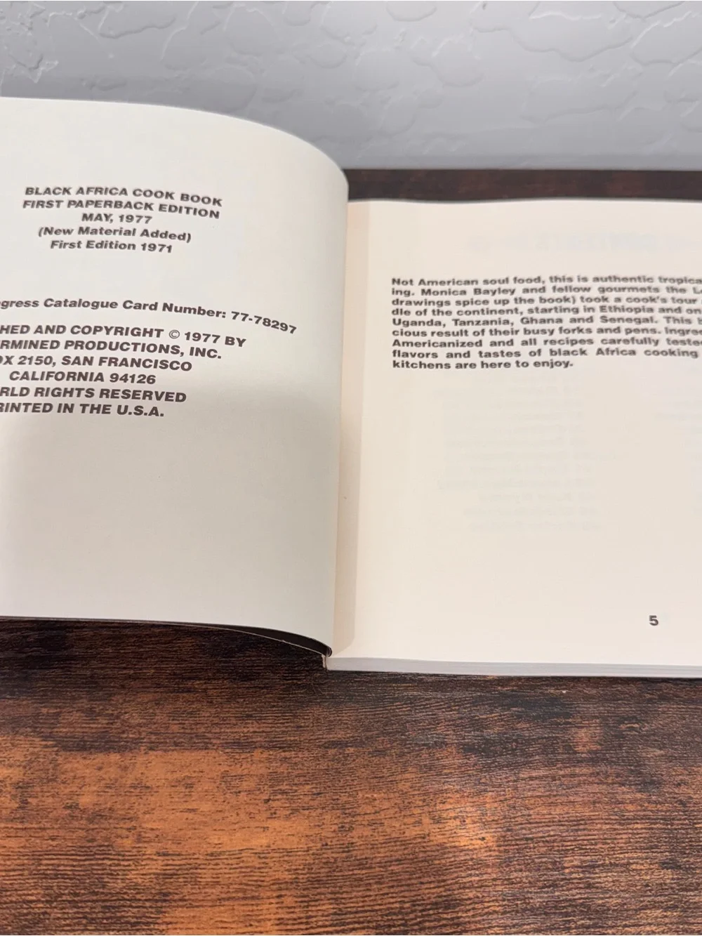 N/A african cookbook